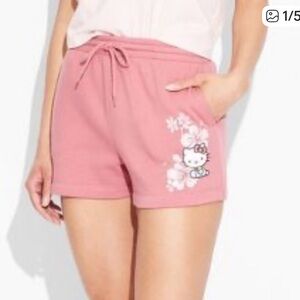 Hello Kitty Blush Pink Athletic Shorts